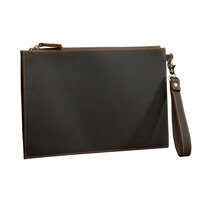 Whatna 天 然 牛革 セカンドバッグ メンズ クラッチ バッグ ファイルバッグ 封筒袋 A4 ipad10.5収納 本革 結婚式 披露宴 バッグ カジュアルフォーマル ビジネス 冠婚葬祭 バッグ 男性用 紳士用 ブラウン SN005