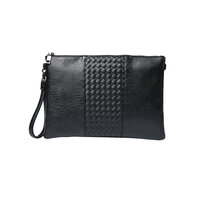 Whatna 2way 革セカンド バッグ メンズ ショルダーバック [クラッチ 肩掛け 結婚式 バッグ] ファイルバッグ ipad 13.3 A4 収納可 大さめ 手持ちバッグ ビジネス カジュアル フォーマル 冠婚葬祭 紳士用 男性用 黒 青 グレー（8654）