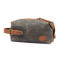 Whatna 厚手帆布x天然牛革 ミニセカンドバッグ メンズ クラッチ バッグ 小さい 化粧かば キャンバス x厚手本革 カジュアル フォーマル 冠婚葬祭 結婚式 バッグ 手持ち バッグ 小鞄 紳士用 男性用 ポーチ バッグ L171AT01