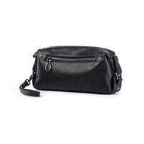 Whatna 革 ミニセカンドバッグ メンズ クラッチ バッグ 小さい 化粧かば本革 カジュアル フォーマル 冠婚葬祭 結婚式 バッグ 手持ち バッグ 小鞄 紳士用 男性用 ポーチ バッグ 7750