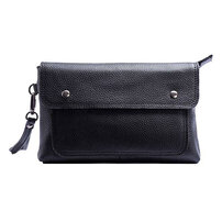 Whatna 2way 天然 牛革 ミニセカンドバッグ メンズ クラッチ バッグ小きめ 6枚カード本革収納可 防水 耐磨耗 結婚式 披露宴 バッグ カジュアルフォーマル ビジネス 冠婚葬祭 バッグ 男性用 紳士用 ブラウン黒711-10