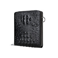 Whatna 3way 本革 ミニショルダーバッグ ポーチ メンズ ポシェット16枚カード収納 縦型 ダブルファスナー 2室式で大容量の収納 小型ショルダーミニバック 小さめメッセンジャーバッグ 紳士用 男性用 黒 ブラウン