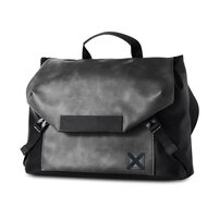 Whatna フラップ ショルダーバッグ メンズ 2way 斜め掛け 手提げバッグ メッセンジャーバッグ 盗難防止 本 革 丈夫 防水 A4収納 バッグ 横型 ビジネスバッグ 通勤バッグ 肩掛けバッグ 男性用 紳士用