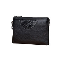 Whatna 2way 天然 牛革 セカンドバッグ メンズ クラッチ バッグ小きめ B5サイズ ipad9.7収納 イタリア 厚 手本 革 防水 耐磨耗 結婚式 披露宴 バッグ カジュアルフォーマル ビジネス 冠婚葬祭 バッグ 男性用 紳士用 ブラウン31161