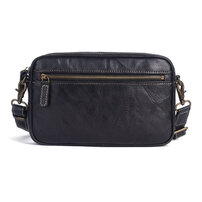 Whatna 2way 天然 牛革ミニ セカンド バッグ メンズ ニショルダーバッグ ポシェット 本革厚手レザー 小 横型 ショルダーベルト付 ハンドストラップ付 クラッチ 肩掛け 結婚式 バッグ ビジネス フォーマル 冠婚葬祭 バッグ