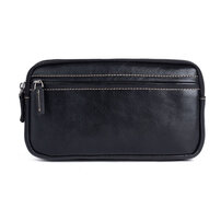 Whatna 2way 天然 牛革 ミニセカンドバッグ メンズ クラッチ バッグ小きめ本革 防水 耐磨耗 2室仕切 結婚式 披露宴 バッグ カジュアルフォーマル ビジネス 冠婚葬祭 バッグ 男性用 紳士用 ブラウン31115