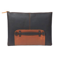 Whatna 天然 牛革 セカンドバッグ メンズ クラッチ バッグ 大さファイルバッグ 封筒袋 A4サイズ 15.6インチ ipadpro収納可 結婚式バッグ カジュアルフォーマル ビジネス 冠婚葬祭 バッグ 男性用 紳士用 ブラウン 2085