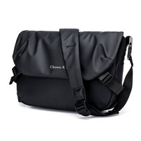 Whatna ショルダーバッグ メンズ 2way 斜め掛け 胸バッグ セカンドバッグ メッセンジャーバッ Ipad 10.5収納可 横型 小さめグ 通学 通勤 肩掛けバッグ 結婚式 冠婚葬祭 バッグ 自転車かばん 5055