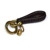 Whatna 手作り編み込み PU革 キーホルダー・チェーン メンズ レディース H-07-02