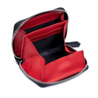 Whatna 牛革 小銭入れ コインケース レディース 薄い財布 短財布 ミニ財布 カード入れ 札入れ RFID スキミング防止 CL-2737