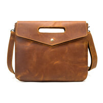 Whatna 2way 天然 牛 革 セカンド バッグ メンズ レディース バッグ [クラッチ ショルダー 肩掛け 結婚式 バッグ] ブリーフケース 封筒袋 厚 手 本 革 A4 大きめ 手持ちバッグ 紳士用 男性用 ブラウン01