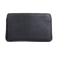 Whatna 2wayアンティーク風合い鞣し天 然 牛革 ミニセカンドバッグ メンズ クラッチ バッグ 小き2室仕切 厚 手本 革 防水 耐磨耗 結婚式 披露宴 バッグ カジュアルフォーマル ビジネス 冠婚葬祭 バッグ 男性用 紳士用 ブラウン31069-2