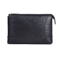 Whatna 2way アンティーク風合い鞣し天 然 牛革 セカンドバッグ メンズ クラッチ バッグ小きめ B5 イタリア 厚 手 本 革 ハンドストラップ付 結婚式 披露宴 バッグ カジュアル ビジネス フォーマル冠婚葬祭 バッグ 男性用 紳士用 ブラウン31144