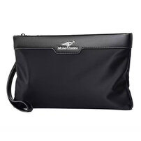 Whatna 2way セカンドバッグ メンズ クラッチ バッグ 小さい ipadMini収納可B5 6枚カード収納 小銭入 革 x防水高密度オックスフォード ビジネス カジュアル フォーマル 冠婚葬祭 結婚式 二次会 披露宴バッグ 紳士用 男性用 M2021