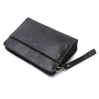 Whatna 2way アンティーク風合い鞣し天 然 牛革 セカンドバッグ メンズ クラッチ バッグ小きめ B5厚 手 本 革 ハンドストラップ付 2室仕切 結婚式 披露宴 バッグ カジュアル ビジネス フォーマル冠婚葬祭 バッグ ブラウン3303