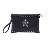 Whatna 2way 革セカンド バッグ メンズ ショルダー クラッチ 肩掛け 結婚式 バッグ ファイルバッグ A4 収納可 大さめ 手持ちバッグ ビジネス カジュアル フォーマル 冠婚葬祭 紳士用 男性用 黒（YH3323）