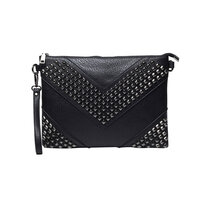 Whatna 2way 革セカンド バッグ メンズ ショルダー クラッチ 肩掛け 結婚式 バッグ ファイルバッグ 大さめ A4 収納可 手持ちバッグ ビジネス カジュアル フォーマル 冠婚葬祭 紳士用 男性用 黒（902）