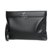 Whatna 2way 革 セカンドバッグ メンズ クラッチ バッグ 小銭入 カード入6枚収納 9.7インチのipad収納可B5 ビジネス カジュアル フォーマル 冠婚葬祭 結婚式 二次会 披露宴バッグ 紳士用 男性用 黑 529#