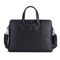 Whatna 革 ビジネス バッグメンズ 2way ショルダー 手提げバッグブリーフケース 15.6インチPC対応 旅行 出張 通勤 通学 就活 面接 バッグ かばん 男性用 13718