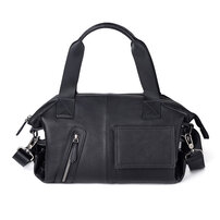 Whatna アンティーク風合い鞣し天 然 牛革 ビジネス バッグメンズ 2way ショルダー 手提げバッグブリーフケース 15インチPC対応 旅行 出張 通勤 通学 就活 面接 バッグ かばん 男性用 13085