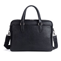 Whatna アンティーク風合い鞣し天 然 牛革 ビジネス バッグメンズ 2way ショルダー 手提げバッグブリーフケース 15インチPC対応 ショルダーストラップ付 旅行 出張 通勤 通学 就活 面接 バッグ かばん 男性用 90001