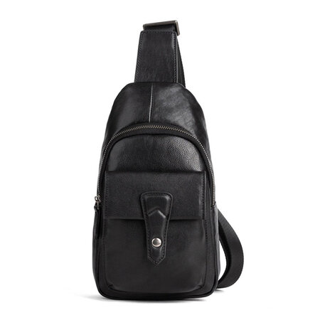 Whatnaアンティーク風合い鞣し天 然牛 革 斜めがけ ボディバッグ ワン