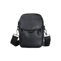 Whatna 革ミニショルダーバッグ メンズ ポシェット4way斜め掛け ミニ サコッシュ カラビナポーチ ベルトループ ポーチ ミニ ウエストバッグショルダーベルト付通学 通勤 ミニバッグ 紳士用 男性用11111