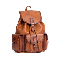 Whatna アンティーク風合い鞣し天 然 牛革ビジネスバッグメンズ バッグ 手提げ・リュックの2WAY厚手 本革レザー A4 15.6インチpc収納可 旅行 出張用 通勤 通学 就活 面接 バッグ かばん 男性用 ブラウン8628