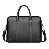 Whatna 牛革 ビジネス バッグ メンズ バッグ 2way ショルダー 手提げバッグ A4 15.6インチpc収納可 本革 ビジネス 通勤 通学 斜めがけ バッグ ワンショルダーバッグ自転車 かばん男性用 ブラウン YA16-5