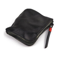 Whatna 鞣し革 牛革 小銭入れ コインケース メンズ レディース 札入れ カード入 L字ファスナー短財布 手のひらサイズ 本革 コンパクト 小さい 薄い 防 水 SG6122