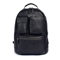 Whatna アンティーク風合い鞣し天 然 牛革 ビジネスバッグ メンズバッグ 手提げバッグ・リュックバッグの2WAY厚 手 本革16インチpc収納可 ダブルファスナー 旅行 出張用 通勤 通学 就活 面接 バッグ かばん 男性用 16021