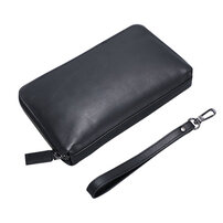 Whatna 2way 天然 牛革ミニセカンド バッグ メンズ バッグ 手持ちバッグ カード入れ 小銭入れ 札入れ カード 6枚収納 本 革 2室仕切 ビジネス カジュアル フォーマル 冠婚葬祭 結婚式 二次会 披露宴バッグ