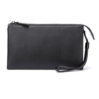 Whatna 2way 天然 牛革 セカンドバッグ メンズ クラッチ バッグ 手持ちバッグカード入れ 小銭入れ 札入れカード 10枚収納 4室仕切 本 革 ビジネス カジュアル フォーマル 冠婚葬祭 結婚式 二次会 披露宴バッグ