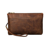 Whatna 2way 天然 牛革 セカンドバッグ メンズ クラッチ バッグ 手持ちバッグRFID スキミング防止 カード入れ 小銭入れ 札入れカード 6枚収納 本 革 B5ビジネス カジュアル フォーマル 冠婚葬祭 結婚式 二次会 披露宴バッグ