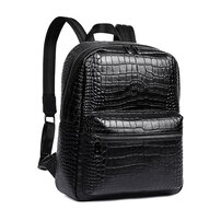 Whatna 牛革ビジネスバッグメンズ バッグ 手提げ・リュックの2WAY厚手 本革レザー A4 15.6インチpc収納可 大容量 盗難防止 旅行 出張用 通勤 通学 就活 面接 バッグ かばん 男性用 ブラウン 黒（8884）