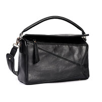 Whatna 革 セカンド バッグ メンズ 3way クラッチ ショルダーバッグ 肩掛けバッグ 小さい ショルダーベルト付 ハンドストラップ付 Ipad 10.5 収納可 結婚式 バッグ ビジネス フォーマル 冠婚葬祭 バッグ紳士用 男性用 黒 1035