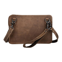 Whatna 天然 牛革 セカンド バッグ メンズ 3way クラッチ ショルダーバッグ 肩掛けバッグ 小さい ショルダーベルト付 ハンドストラップ付 本革 結婚式 バッグ ビジネス フォーマル 冠婚葬祭 バッグ紳士用 男性用 8030