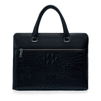 Whatna 天然 牛革 ビジネス バッグメンズ 2way ショルダー 手提げバッグ ダブルファスナー ブリーフケース 14インチPC対応 旅行 出張 通勤 通学 就活 面接 バッグ かばん 男性用 WA88