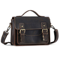 Whatna 天然 牛革セカンド バッグ メンズ 3way 斜め掛け 手提げバッグ クラッチ ショルダーバッグ 小さいショルダーベルト付属 2本入ペンホルダー付き 結婚式 バッグ ビジネス フォーマル 冠婚葬祭 バッグ紳士用 自転車かばん 男性用プレゼント6681