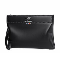 Whatna 2way 革 セカンドバッグ メンズ バッグ クラッチ バッグ 厚手 レザー B5カード6 枚収納可 小銭入れ 札入れ手持ちバッグ 結婚式 バッグ フォーマル ビジネス 冠婚葬祭 バッグ 男性用 紳士用 黒 1202