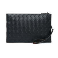 Whatna 2way 革 セカンドバッグ メンズ バッグ クラッチ バッグ 厚手 レザー B5カード6 枚収納可 2室仕切 手持ちバッグ 結婚式 バッグ フォーマル ビジネス 冠婚葬祭 バッグ 男性用 紳士用 黒