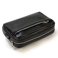 Whatna 天然 牛革 ミニセカンド バッグ メンズ 3way ミニ クラッチ ショルダーバッグ 肩掛けバッグ 小さい カード6枚収納可ショルダーベルト付 ハンドストラップ付 本革 結婚式 バッグ ビジネス フォーマル 冠婚葬祭 バッグ紳士用 男性用