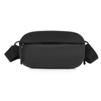 Whatna ミニショルダーバッグ メンズ 2way 斜め掛け ミニボディバッグ ミニ胸バッグ 小型ポシェット セカンドバッグ 手持げバッグ 小さめかたかけバッグ カジュアル フォーマル ビジネス 通学 通勤 肩掛けバッグ 自転車かばん プレゼント男性D241