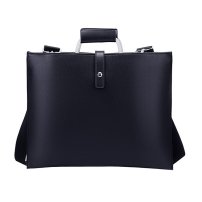 Whatna 2way セカン ドバッグ メンズ レディース ショルダーバッグ 大きめ A4 15インチPC 収納可 ショルダーベルト付 2室仕切 ファイルバッグ ブリーフケース 封筒袋 ビジネス バッグ 手持ち バッグ クラッチ結婚式 バッグ BD167