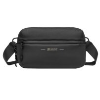 Whatna ミニショルダーバッグ メンズ 3way 斜め掛け ミニボディバッグ ミニ胸バッグ 小型ポシェット ウエストバッグ ポーチ 防水 キーリング付 ダブルファスナー カジュアル フォーマル ビジネス 通学 通勤 肩掛けバッグ 自転車かばん プレゼント男性LT2121