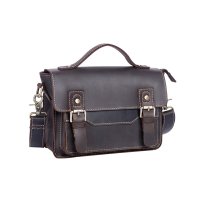 Whatna 天然 牛革 セカンド バッグ メンズ 3way 斜め掛け胸バッグ 手提げバッグ クラッチ ショルダーバッグ 小さい ショルダーベルト付属 本 革 結婚式 バッグ ビジネス フォーマル 冠婚葬祭 バッグ紳士用 男性用 ブラウン