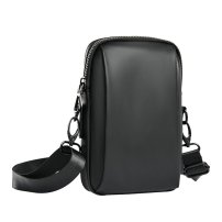 Whatna ミニショルダーバッグ メンズ 3way斜め掛け ボディミニボディバッグ ベルト ポーチ ミニ 胸バッグ ウエストバッグ 小型ポシェット スマホポーチ ショルダーストラップ付 小さめかたかけバッグ メンズ 軽量 実用 レゼント男性