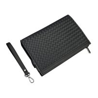 Whatna 2way 革 セカンドバッグ メンズ バッグ クラッチ バッグ 厚手 レザー B5カード6 枚収納可 小銭入れ 札入れ手持ちバッグ 結婚式 バッグ フォーマル ビジネス 冠婚葬祭 バッグ 男性用 紳士用 黒