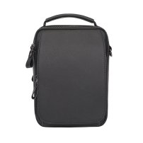 Whatna 然 牛革 ミニショルダーバッグ メンズ 2way 斜め掛け 手提げ バッグ セカンド バッグ 2室仕切 Ipadmini収納可 縦型 小さめ メッセンジャーバッグ 通学 通勤 肩掛け バッグ 自転車かばん プレゼント男性 1012