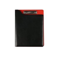 革 バインダー クリップボード A4 クリップファイル厚 手 pu レザー 書類契約フォルダー 100枚A4資料用紙が収納可